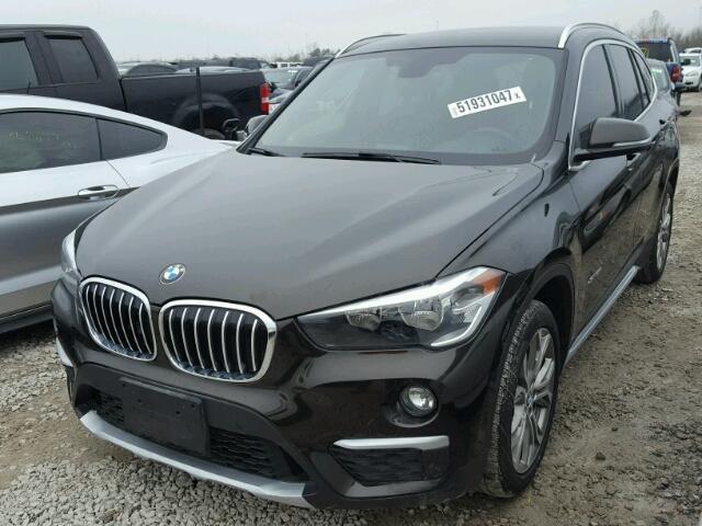 WBXHT3C39G5E54106 - 2016 BMW X1 XDRIVE2 BLACK photo 2