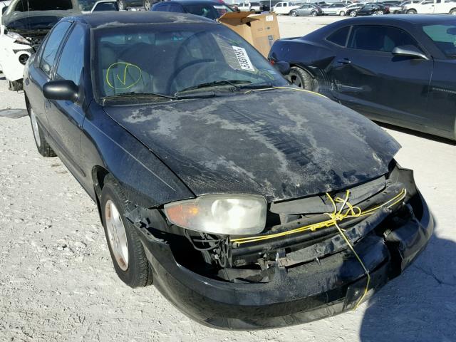 1G1JC52F857121747 - 2005 CHEVROLET CAVALIER BLACK photo 1