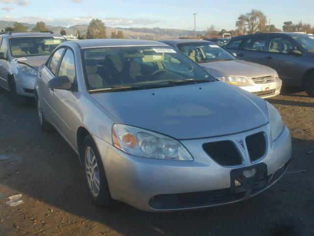 1G2ZG558864207840 - 2006 PONTIAC G6 SE1 SILVER photo 1