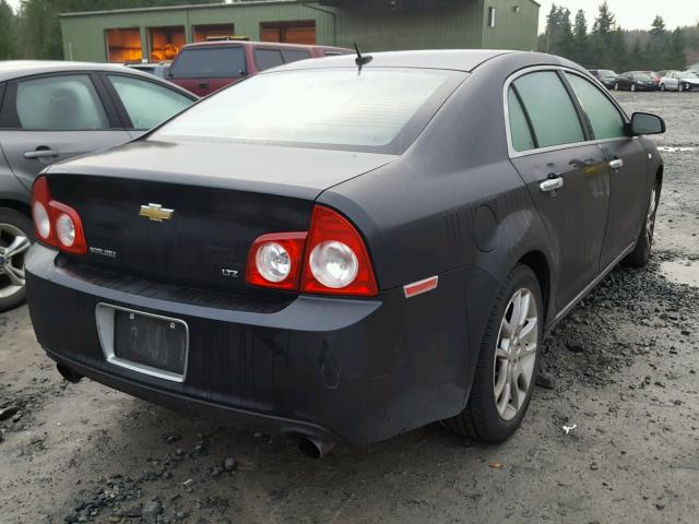 1G1ZK57798F170053 - 2008 CHEVROLET MALIBU LTZ BLACK photo 4