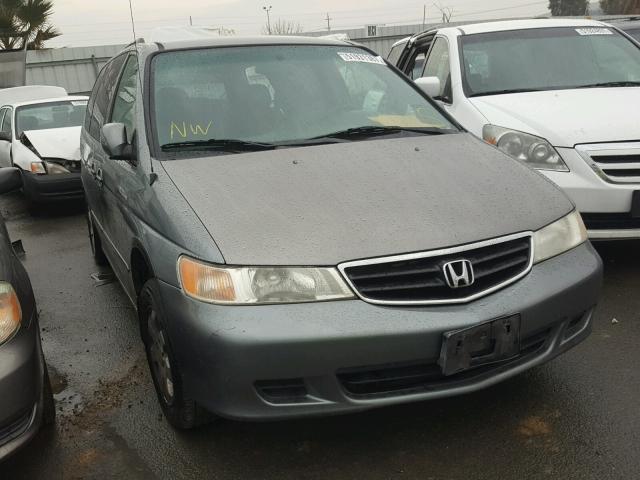 5FNRL18642B000276 - 2002 HONDA ODYSSEY EX BLUE photo 1