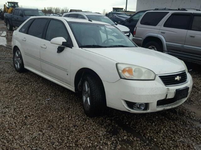 1G1ZU63846F219929 - 2006 CHEVROLET MALIBU MAX WHITE photo 1