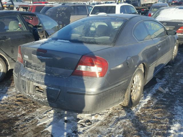 4C3AG42G23E058414 - 2003 CHRYSLER SEBRING LX GRAY photo 4