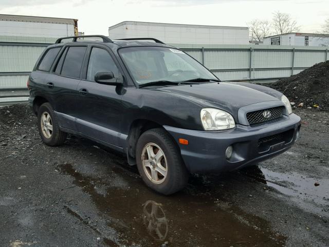 KM8SC13D03U387842 - 2003 HYUNDAI SANTA FE G BLACK photo 1