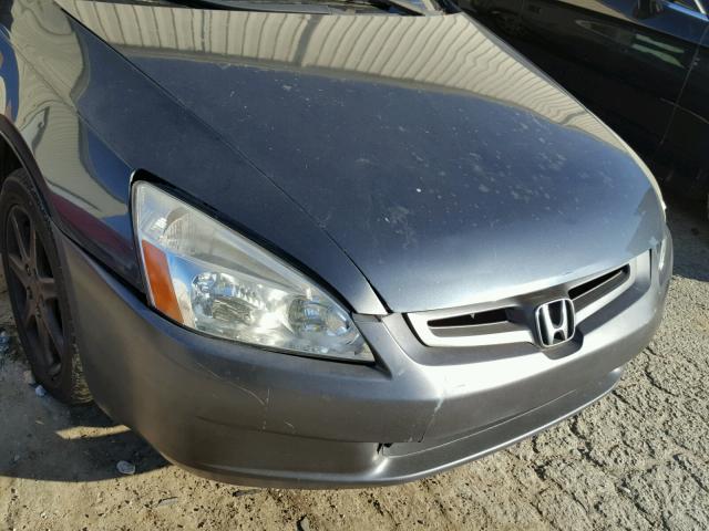 3HGCM56394G712428 - 2004 HONDA ACCORD LX GRAY photo 9