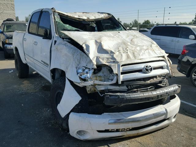 5TBET34174S440374 - 2004 TOYOTA TUNDRA DOU WHITE photo 1