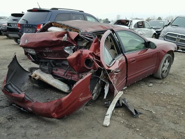 1G3NL52F63C190305 - 2003 OLDSMOBILE ALERO GL MAROON photo 4