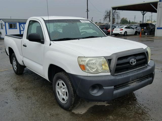 5TENX22N18Z484682 - 2008 TOYOTA TACOMA WHITE photo 1