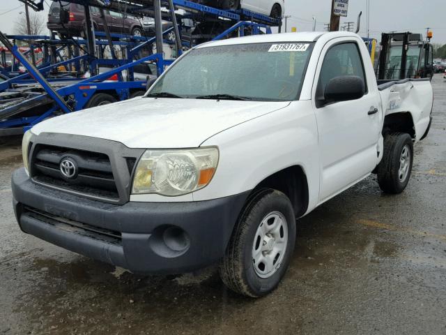 5TENX22N18Z484682 - 2008 TOYOTA TACOMA WHITE photo 2