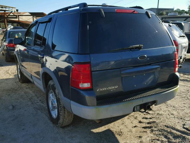 1FMZU63E52UA29426 - 2002 FORD EXPLORER X BLUE photo 3