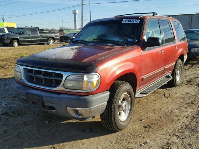 1FMZU73E1YUB81590 - 2000 FORD EXPLORER X BURGUNDY photo 2