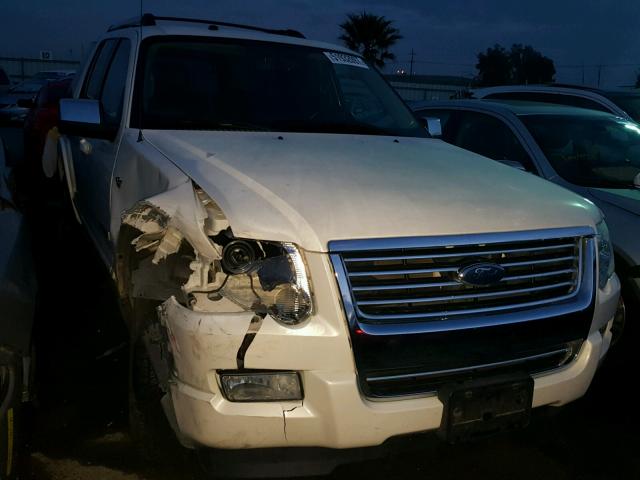 1FMEU75897UB44517 - 2007 FORD EXPLORER L WHITE photo 1