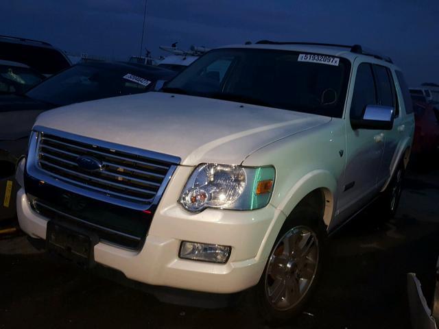 1FMEU75897UB44517 - 2007 FORD EXPLORER L WHITE photo 2