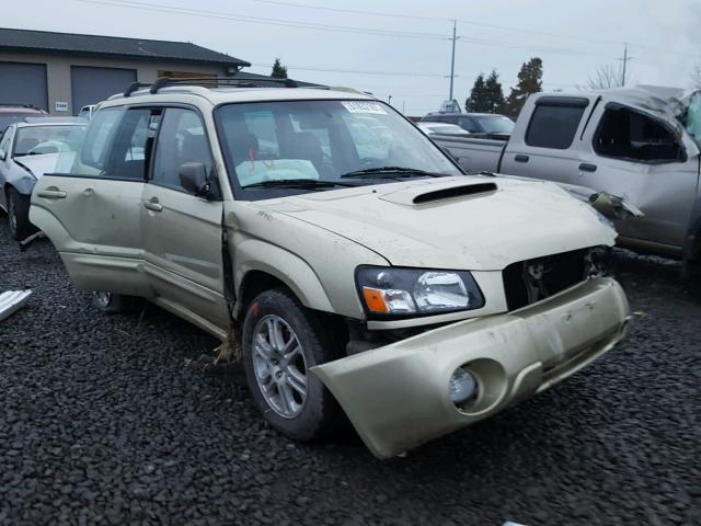 JF1SG69634H750925 - 2004 SUBARU FORESTER 2 GREEN photo 1