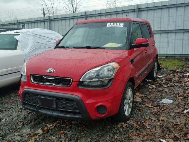 KNDJT2A65D7557672 - 2013 KIA SOUL + RED photo 2