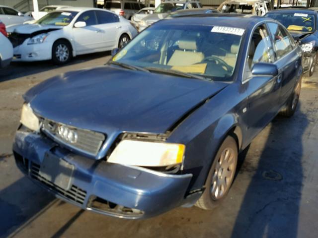 WAUBA34B5WN178319 - 1998 AUDI A6 2.8 QUA BLUE photo 2