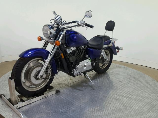 1HFSC43084A400851 - 2004 HONDA VT1100 C2 PURPLE photo 4