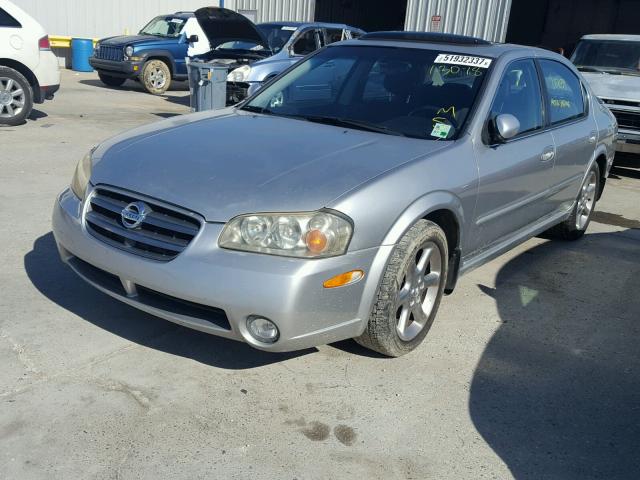 JN1DA31A43T441983 - 2003 NISSAN MAXIMA GLE SILVER photo 2