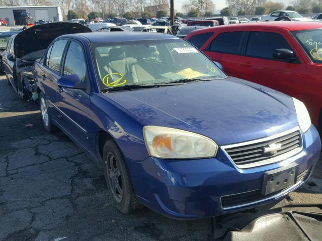 1G1ZT53F86F265341 - 2006 CHEVROLET MALIBU LT BLUE photo 1