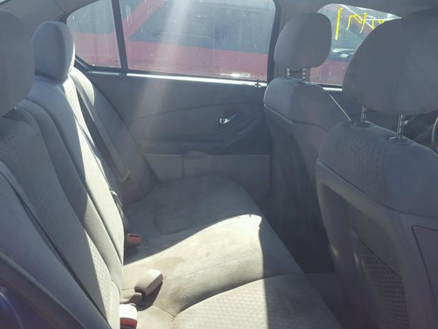 1G1ZT53F86F265341 - 2006 CHEVROLET MALIBU LT Mavi foto 6