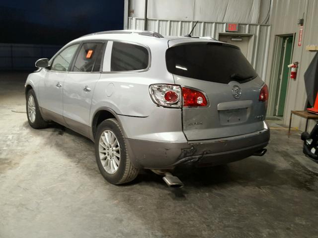 5GALRBED7AJ201515 - 2010 BUICK ENCLAVE CX SILVER photo 3