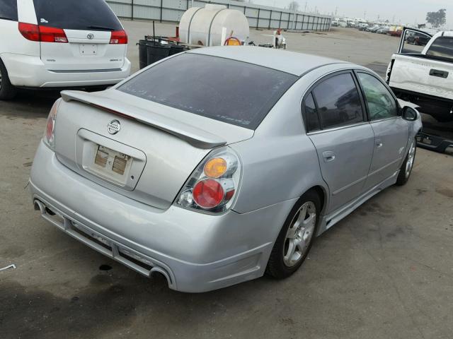 1N4BL11D02C167800 - 2002 NISSAN ALTIMA SE SILVER photo 4