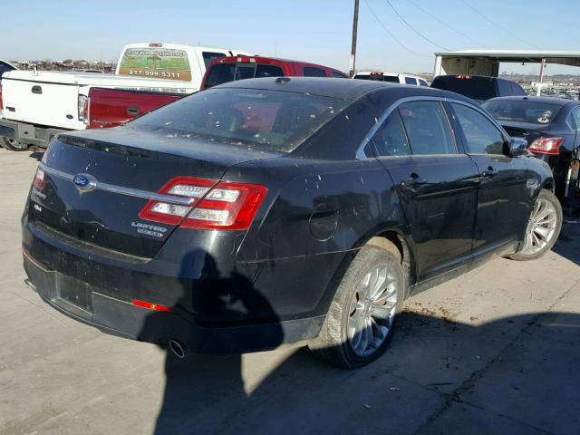 1FAHP2F81EG121910 - 2014 FORD TAURUS LIM BLACK photo 4