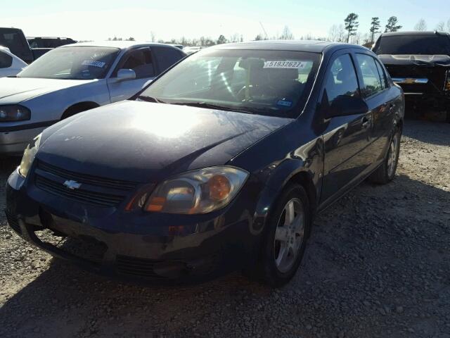 1G1AL58F587139263 - 2008 CHEVROLET COBALT LT GRAY photo 2