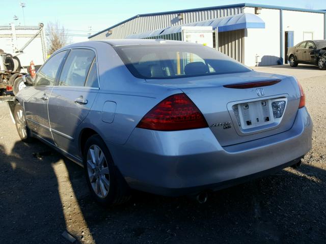 1HGCM66847A092852 - 2007 HONDA ACCORD EX SILVER photo 3