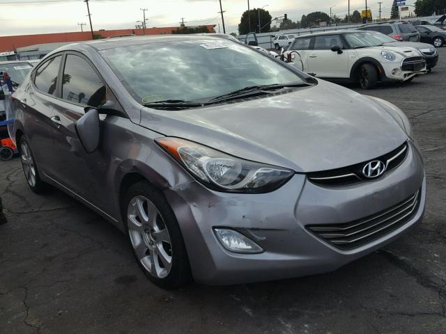 KMHDH4AE9BU132760 - 2011 HYUNDAI ELANTRA GL SILVER photo 1