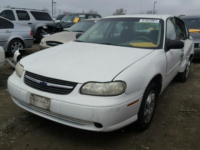 1G1ND52J33M598992 - 2003 CHEVROLET MALIBU WHITE photo 2