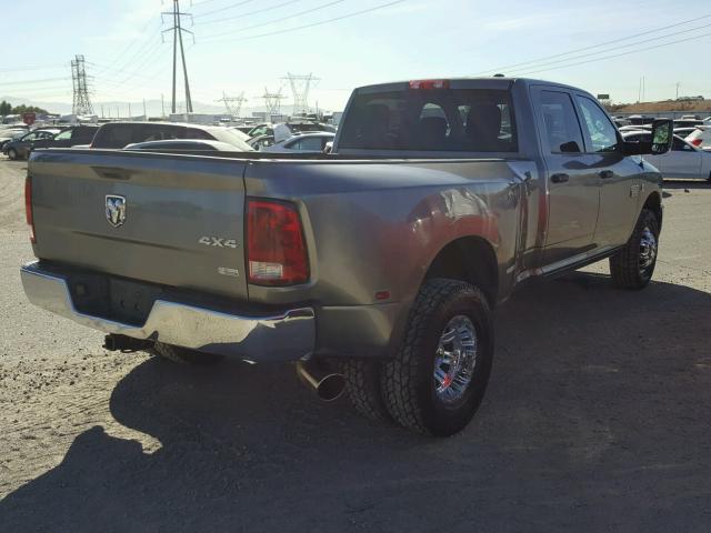 3C63DRGL9CG203322 - 2012 DODGE RAM 3500 S CHARCOAL photo 4