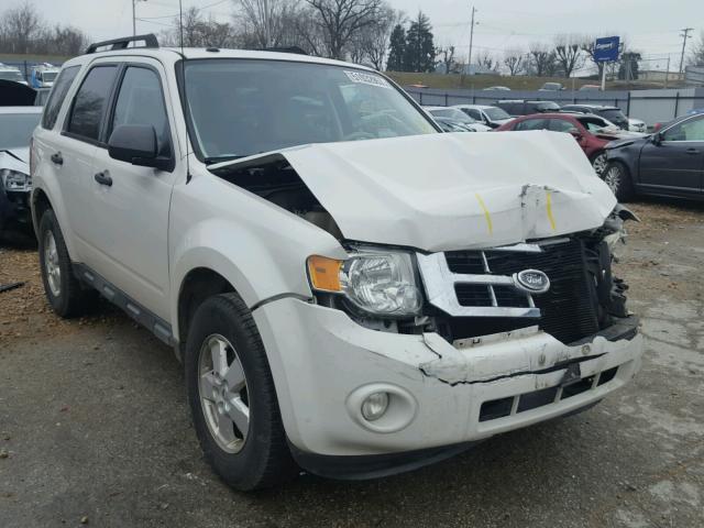 1FMCU0D72AKD30183 - 2010 FORD ESCAPE XLT WHITE photo 1