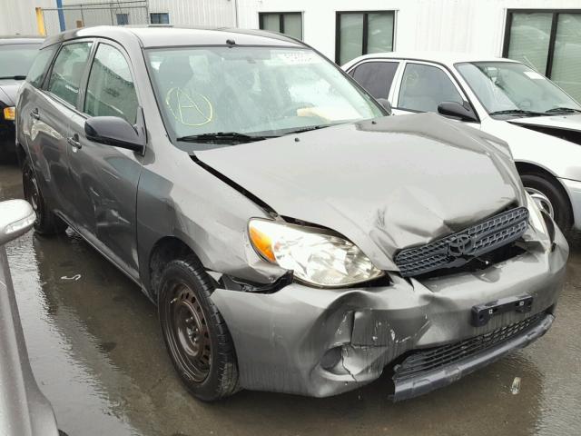 2T1KR32E08C691265 - 2008 TOYOTA COROLLA MA GRAY photo 1