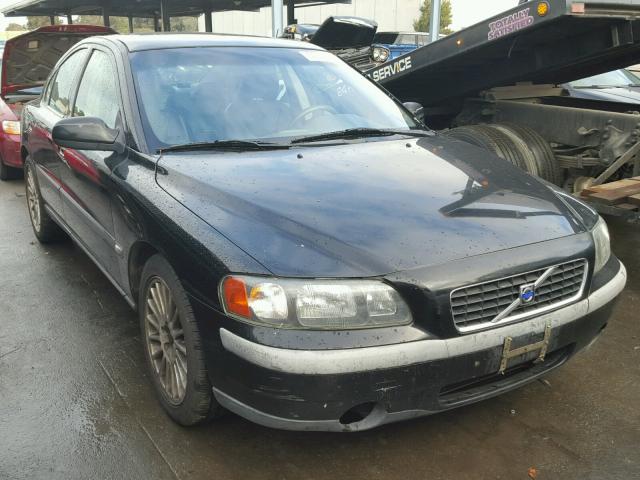 YV1RS58D322175401 - 2002 VOLVO S60 2.4T BLACK photo 1