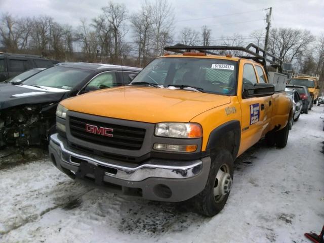 1GTJC33UX5F928348 - 2005 GMC NEW SIERRA YELLOW photo 2