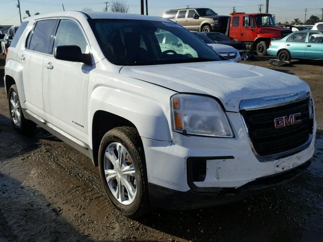 2GKALLEK7H6145101 - 2017 GMC TERRAIN SL WHITE photo 1