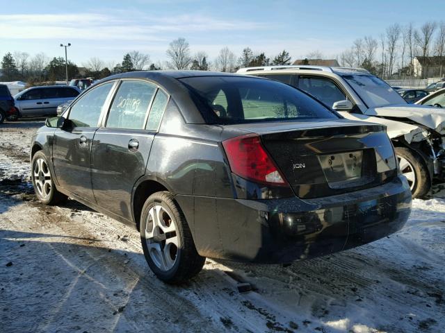 1G8AK52F74Z186662 - 2004 SATURN ION LEVEL BLACK photo 3