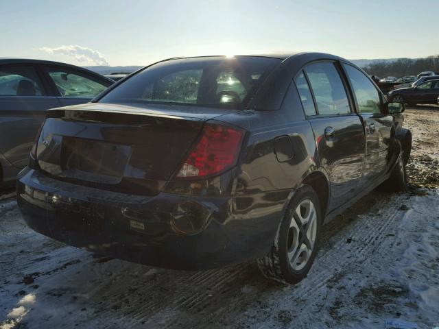 1G8AK52F74Z186662 - 2004 SATURN ION LEVEL BLACK photo 4