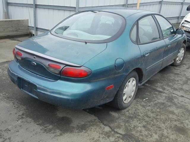 1FAFP52U5WA210976 - 1998 FORD TAURUS LX TEAL photo 4