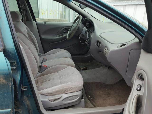 1FAFP52U5WA210976 - 1998 FORD TAURUS LX TEAL photo 5