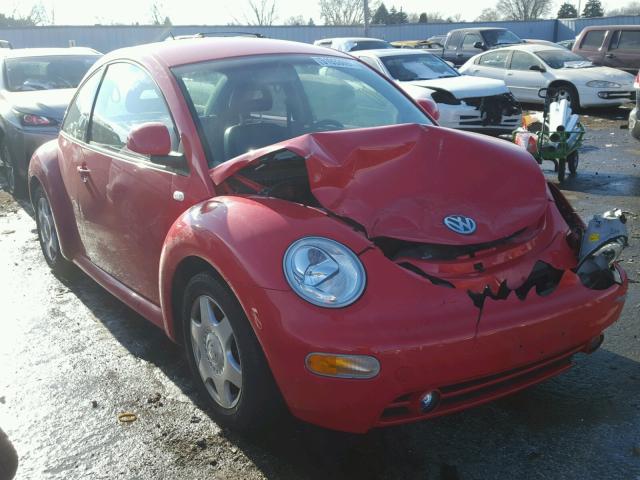 3VWCA21C2XM469206 - 1999 VOLKSWAGEN NEW BEETLE RED photo 1