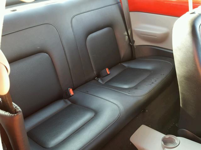 3VWCA21C2XM469206 - 1999 VOLKSWAGEN NEW BEETLE 红色 照片 6