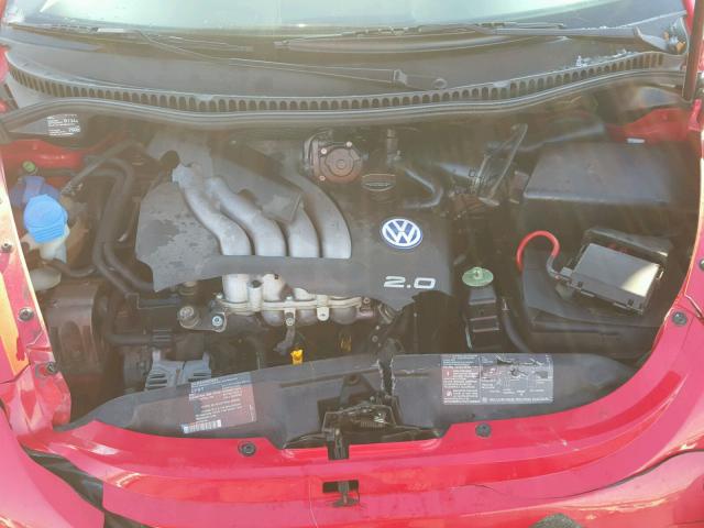 3VWCA21C2XM469206 - 1999 VOLKSWAGEN NEW BEETLE 红色 照片 7