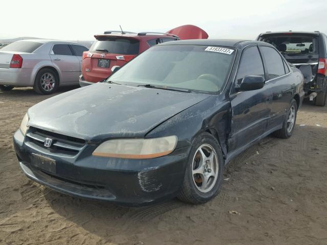 1HGCG5676YA061726 - 2000 HONDA ACCORD SE GREEN photo 2