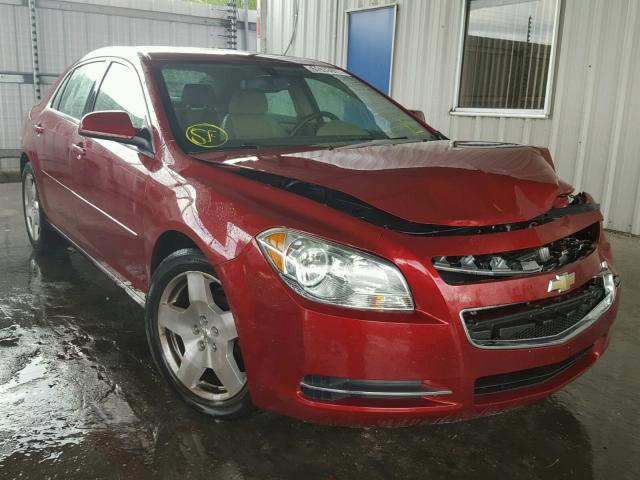 1G1ZJ57709F219211 - 2009 CHEVROLET MALIBU 2LT RED photo 1