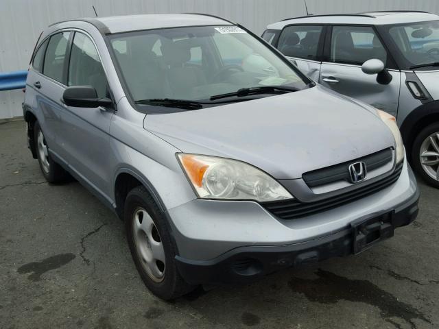 JHLRE48397C107607 - 2007 HONDA CR-V LX SILVER photo 1