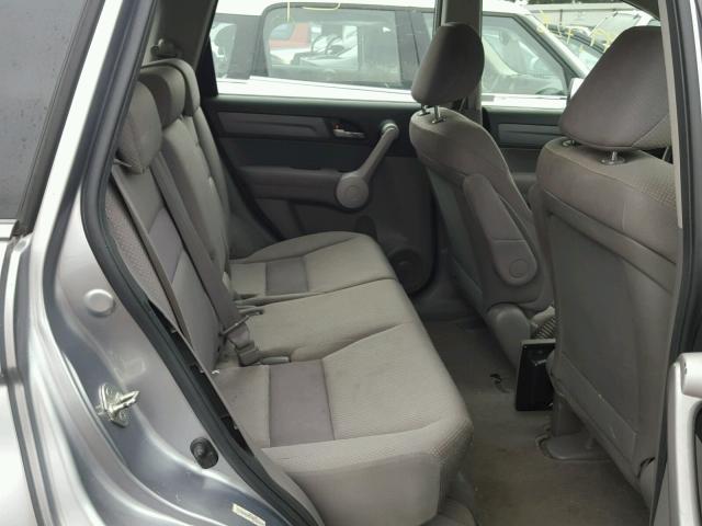 JHLRE48397C107607 - 2007 HONDA CR-V LX SILVER photo 6