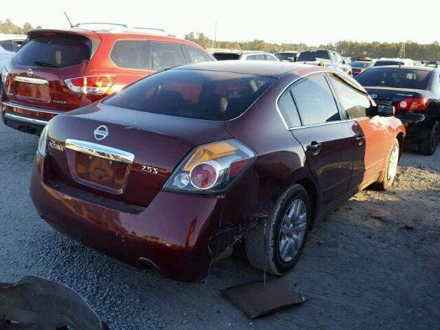 1N4AL2AP0BN491460 - 2011 NISSAN ALTIMA BAS MAROON photo 4