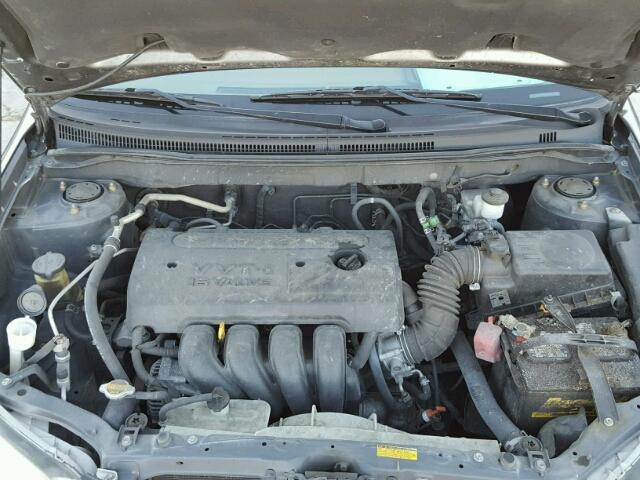 1NXBR32E25Z469482 - 2005 TOYOTA COROLLA GRAY photo 7